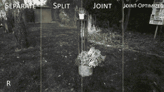 Teaser for Multi-Spectral Splatting paper